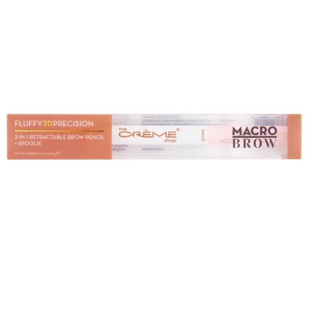 3/$15 🌼 The Crème Shop Fluffy 3D Precision Brow Pencil - Taupe